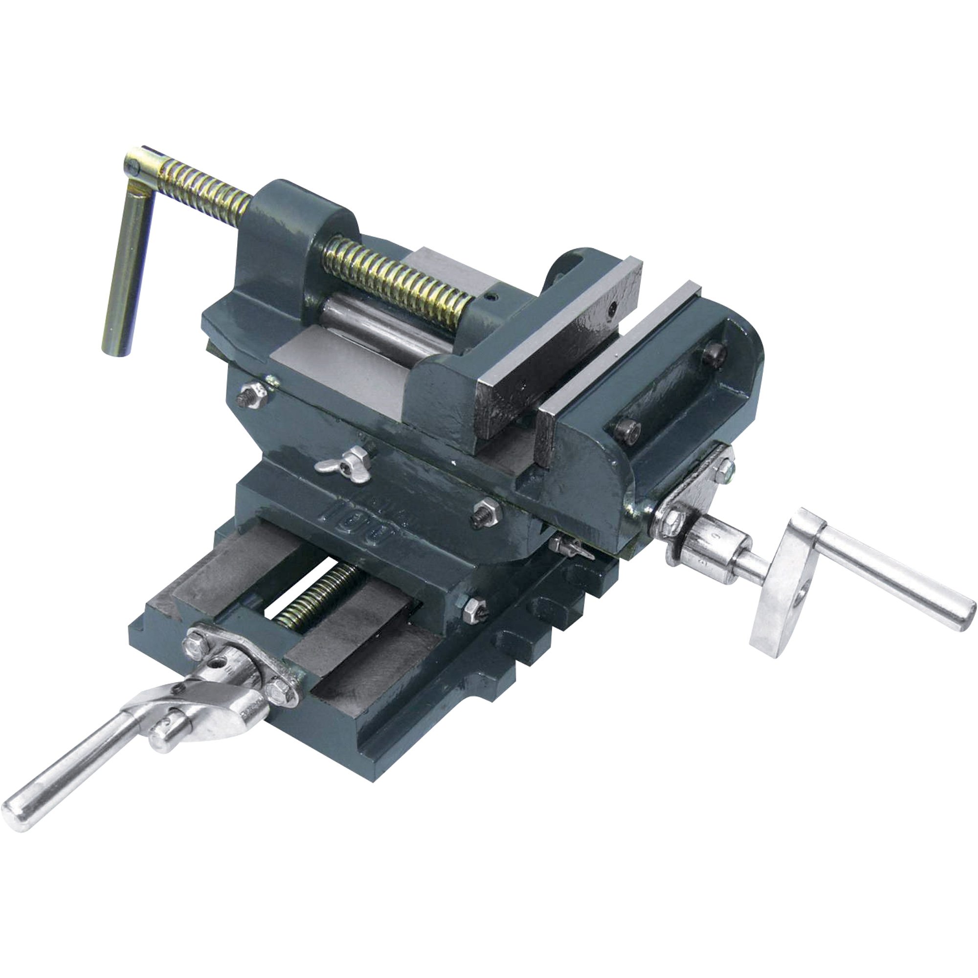 Northern Industrial Tools Cross Slide Drill Press Vise — 6in. Jaw Length